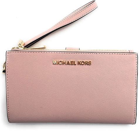 Michael Kors Women's Jet Set Travel Double Zip Wristlet (Luggage)